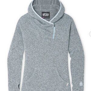 NWT Stio Sweetwater Fleece Hoodie in Windchill Heather